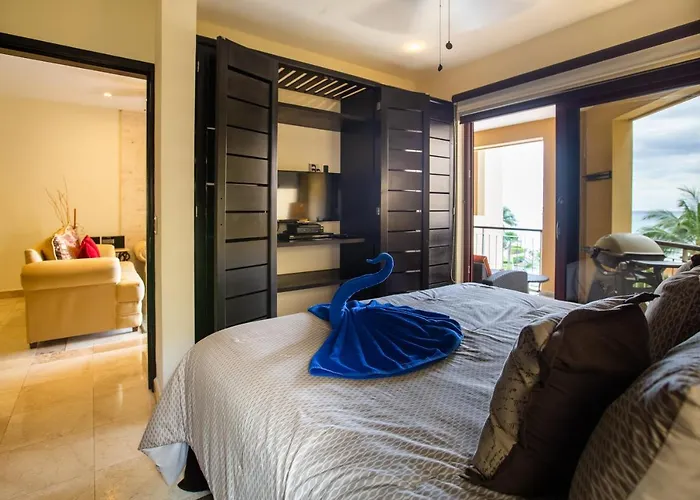 Corner 2 Bedrooms 3rd Floor Facing The Ocean At Elfaro By Dpm * Playa del Carmen